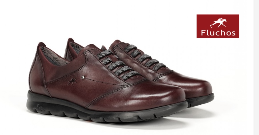 Zapatos Fluchos F0354 burdeos