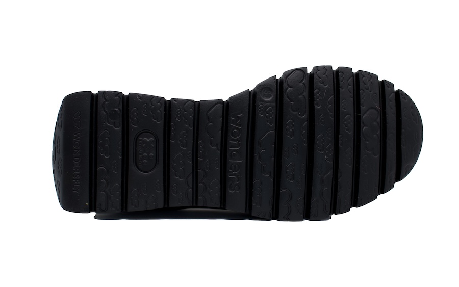 Mocasines sport azul y negro Wonders