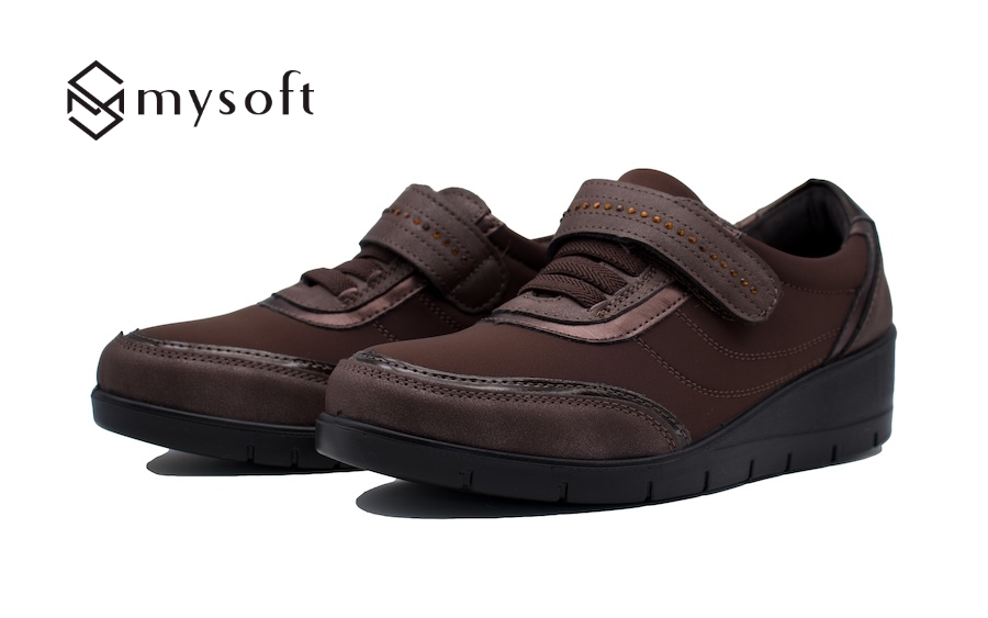 Sneaker color marrón Mysoft