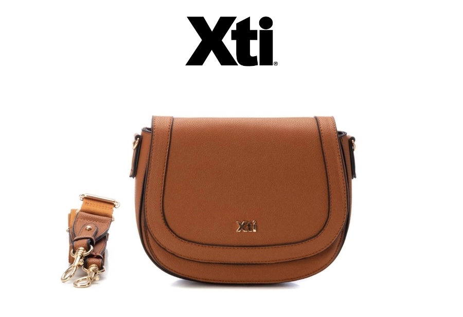 Bolso bandolero Xti modelo 18436402 camel