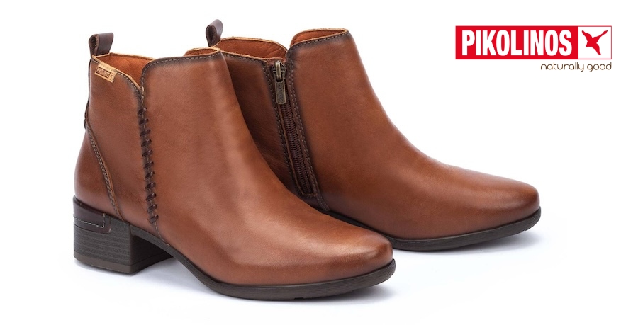 Botines básicos de cuero Pikolinos