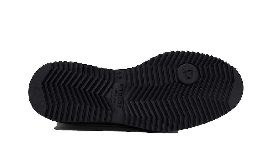 Mocasines planos Pitillos de charol color piedra
