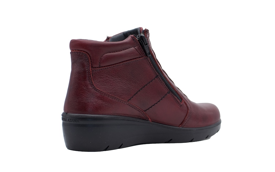 Botines rojos plantilla extraíble