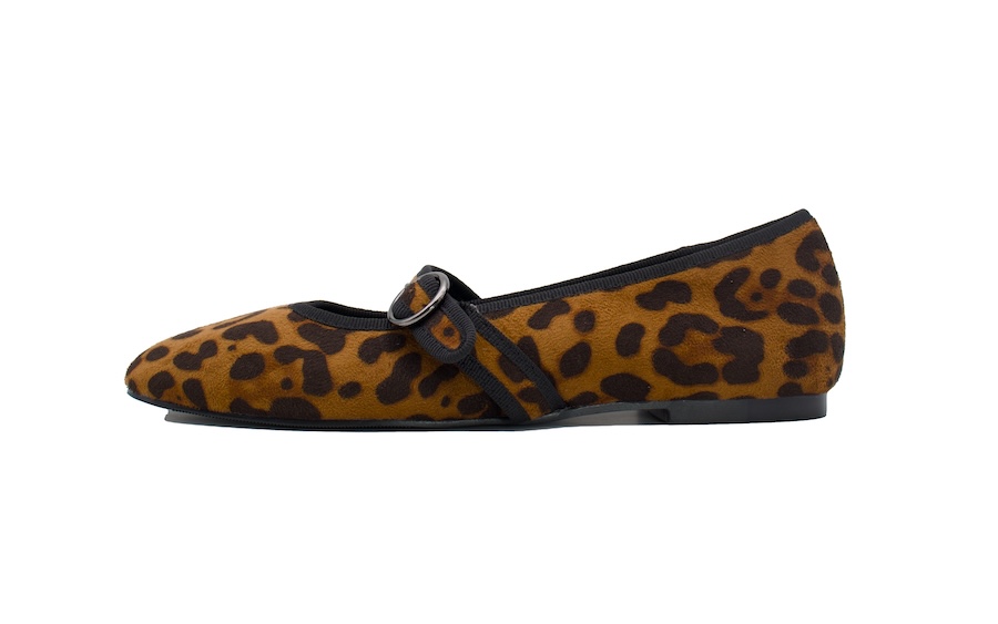Manoletinas de leopardo de terciopelo