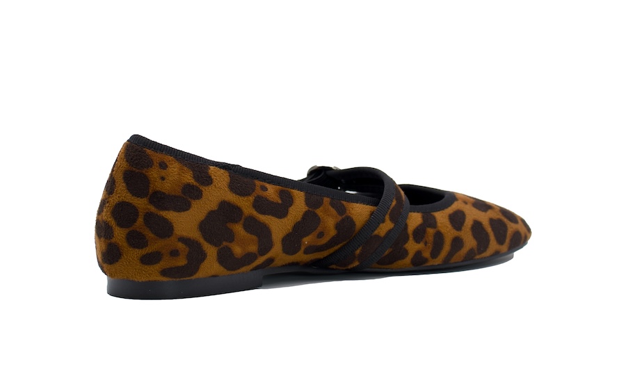 Manoletinas de leopardo de terciopelo
