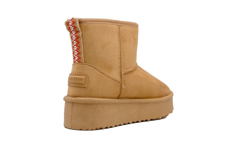 Botas estilo UGG color camel