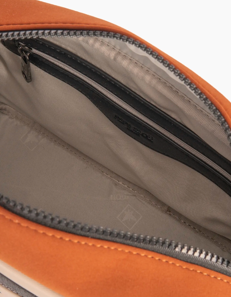 Bolso Pepe Moll beis y naranja
