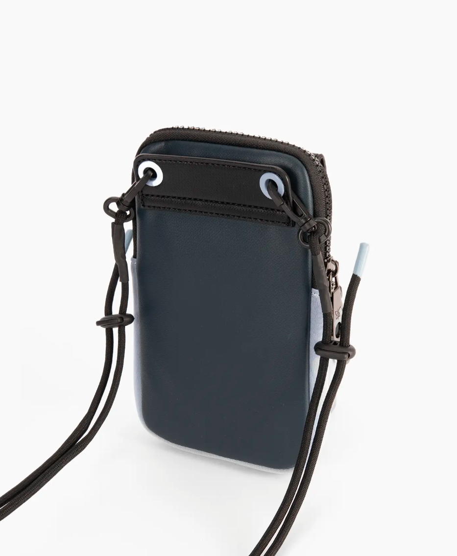 Portamóvil azul y negro Pepe Moll