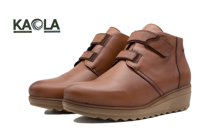 Botines de cuero de piel extra blanda