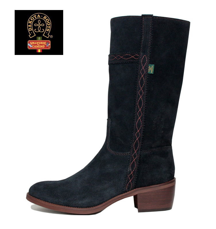 Media Bota campera de Valverde del Camino color azul marino