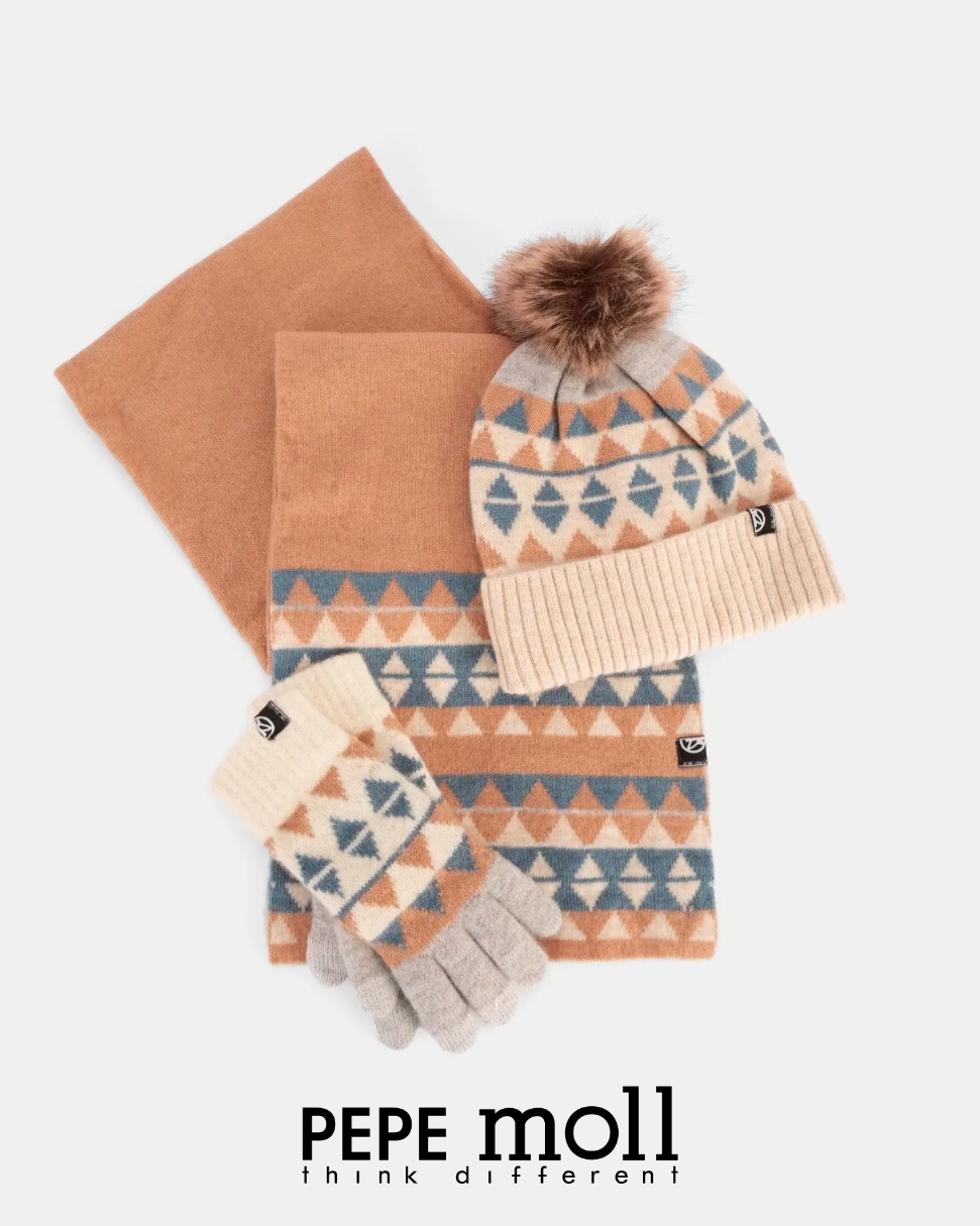 Pack de guantes, gorro y bufanda Pepe Moll
