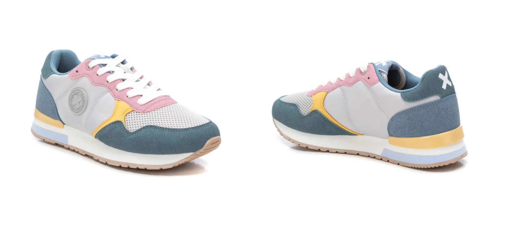 Deportivas casual de Xti tonos jeans y pastel