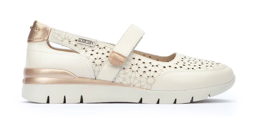 Zapato merceditas blanco Pikolinos - CANTABRIA W4R-6989C1