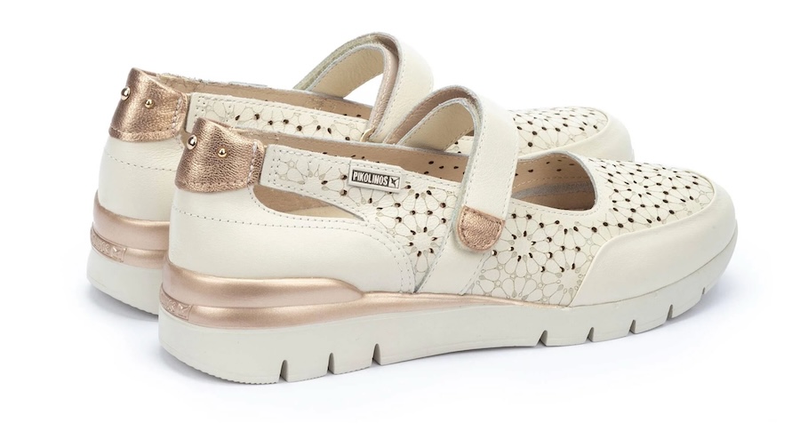 Zapato merceditas blanco Pikolinos - CANTABRIA W4R-6989C1