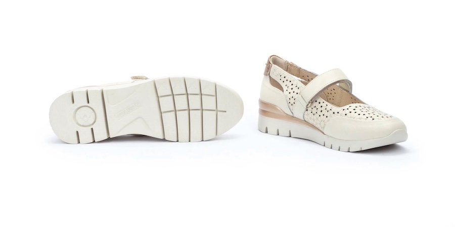 Zapato merceditas blanco Pikolinos - CANTABRIA W4R-6989C1