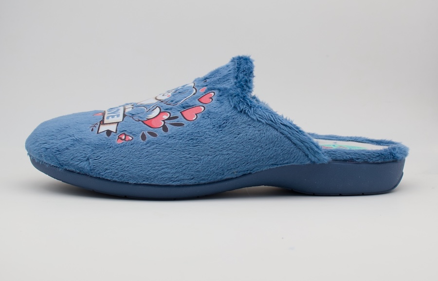 Zapatillas de casa de perro amoroso