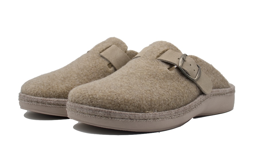 Zapatillas para estar en casa hechas de paño