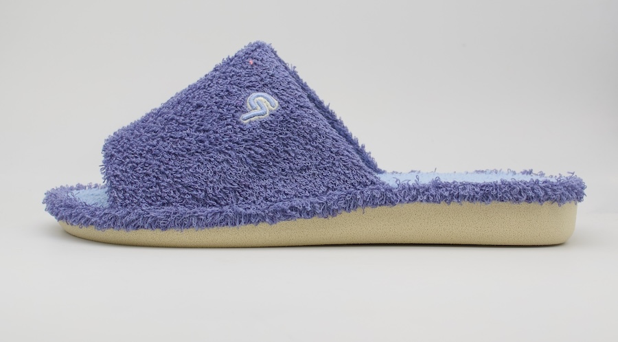 Zapatillas de casa abiertas por delante especiales para parquet