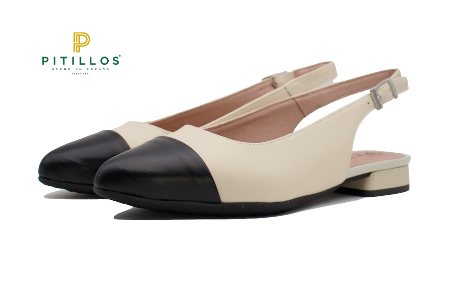 Zapato de vestir tacón plano - Pitillos