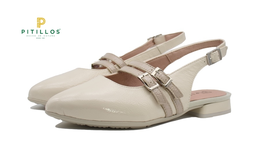 Zapato plano de vestir destalonado - Pitillos
