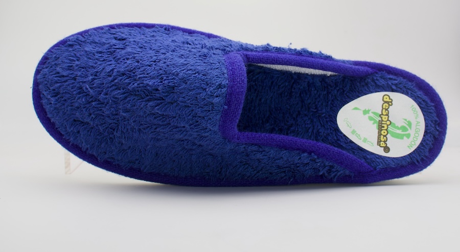 Zapatilla de toalla 100% algodón fabricado en España