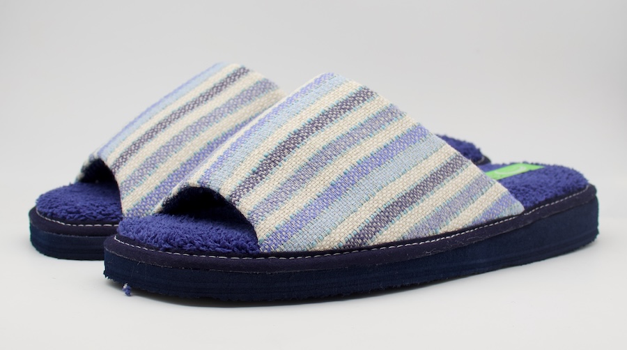 Zapatillas Amorós - De toalla color marino