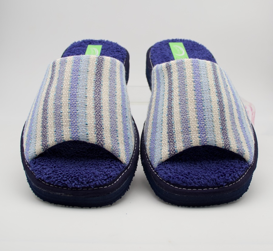 Zapatillas Amorós - De toalla color marino