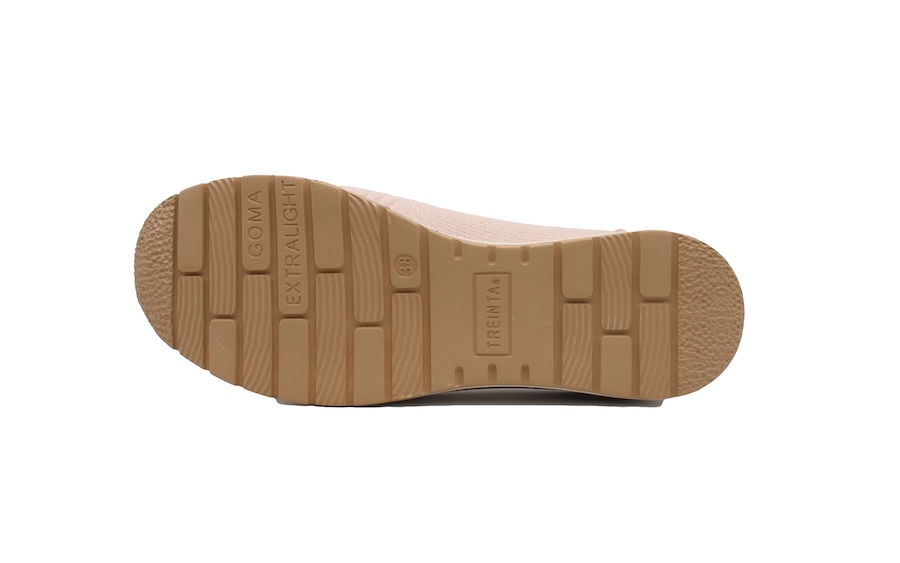 Manoletinas sport color nude - Plantilla Extraíble