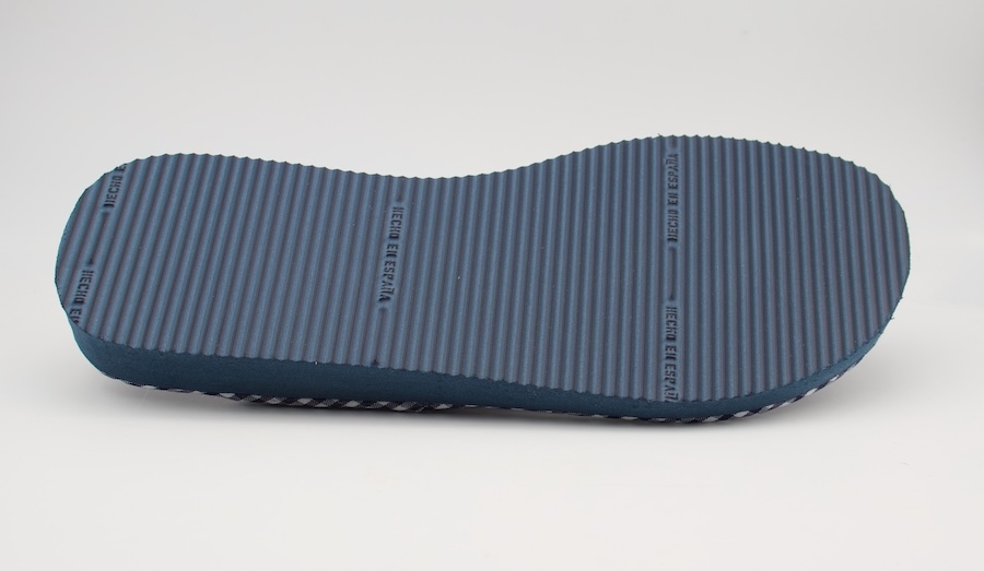 Zapatillas de casa de dedo color marino