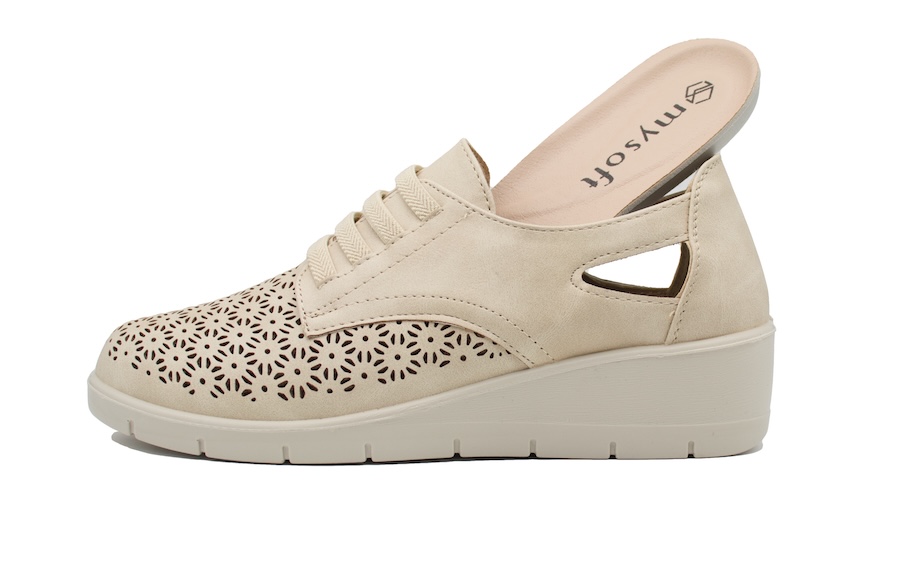 Zapato sport Mysoft - Elásticos en el empeine