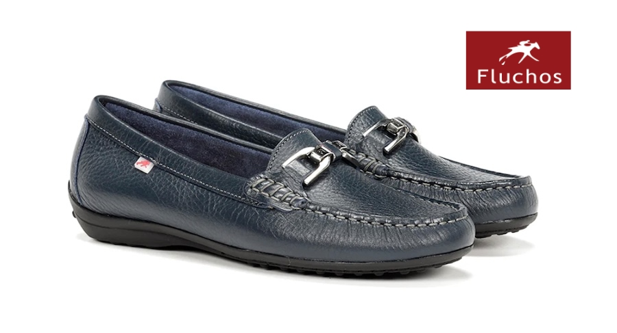 Mocasines azul marino Fluchos