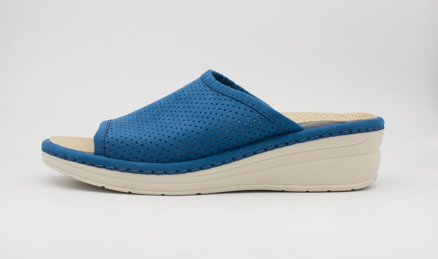 Zapatillas azul Francia para verano