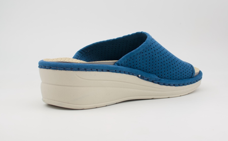 Zapatillas azul Francia para verano