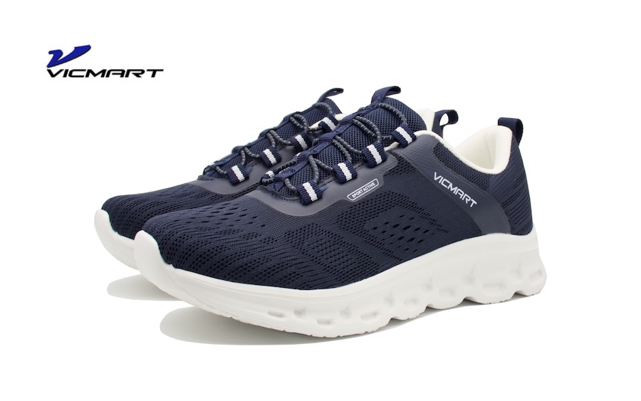 Deportivos sin cordones azul marino