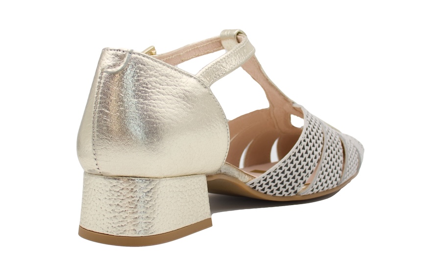 Zapatos de vestir de pulsera en T