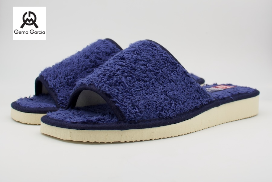 Zapatillas casa de una pala de algodón de rizo americano