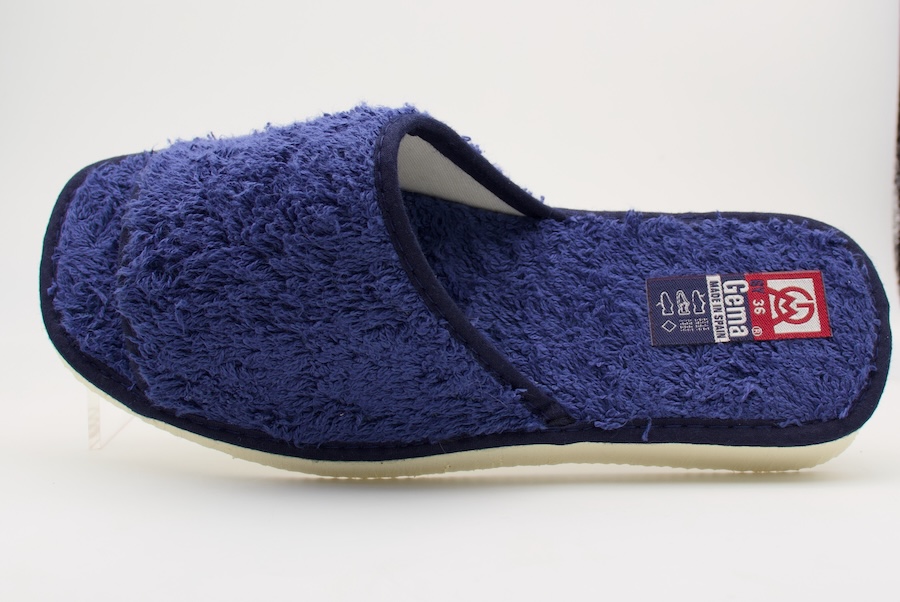Zapatillas casa de una pala de algodón de rizo americano