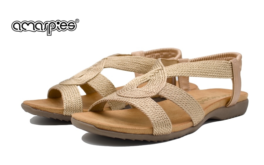 Sandalias planas estilo griego 
