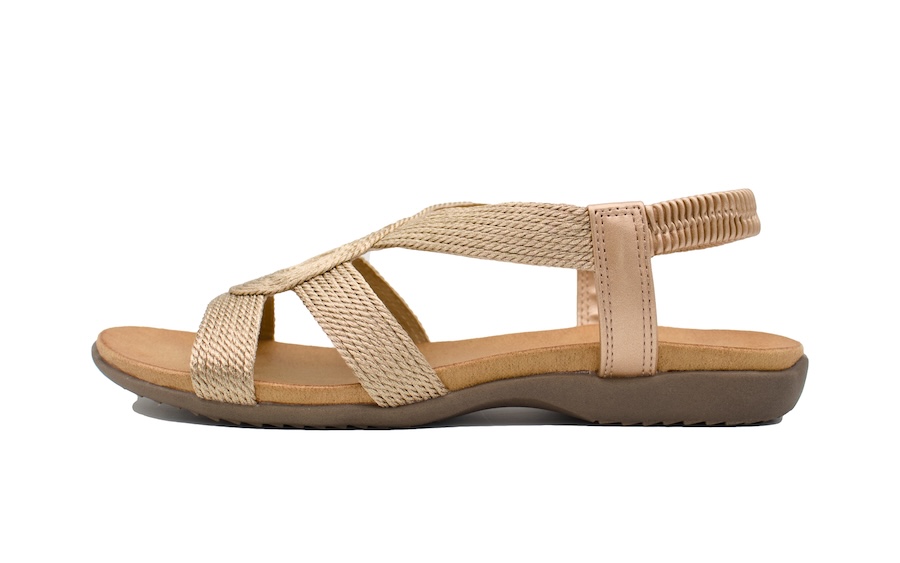 Sandalias planas estilo griego 