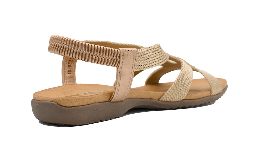 Sandalias planas estilo griego 