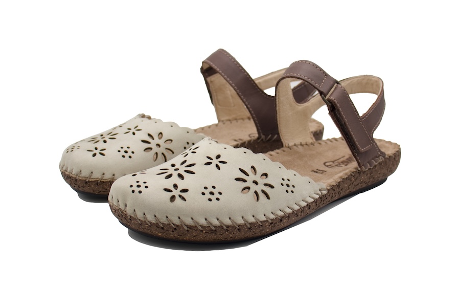 Sandalias Walk and Fly modelo 50411 color perla