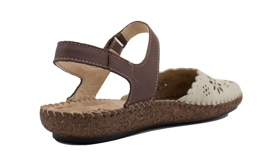 Sandalias Walk and Fly modelo 50411 color perla