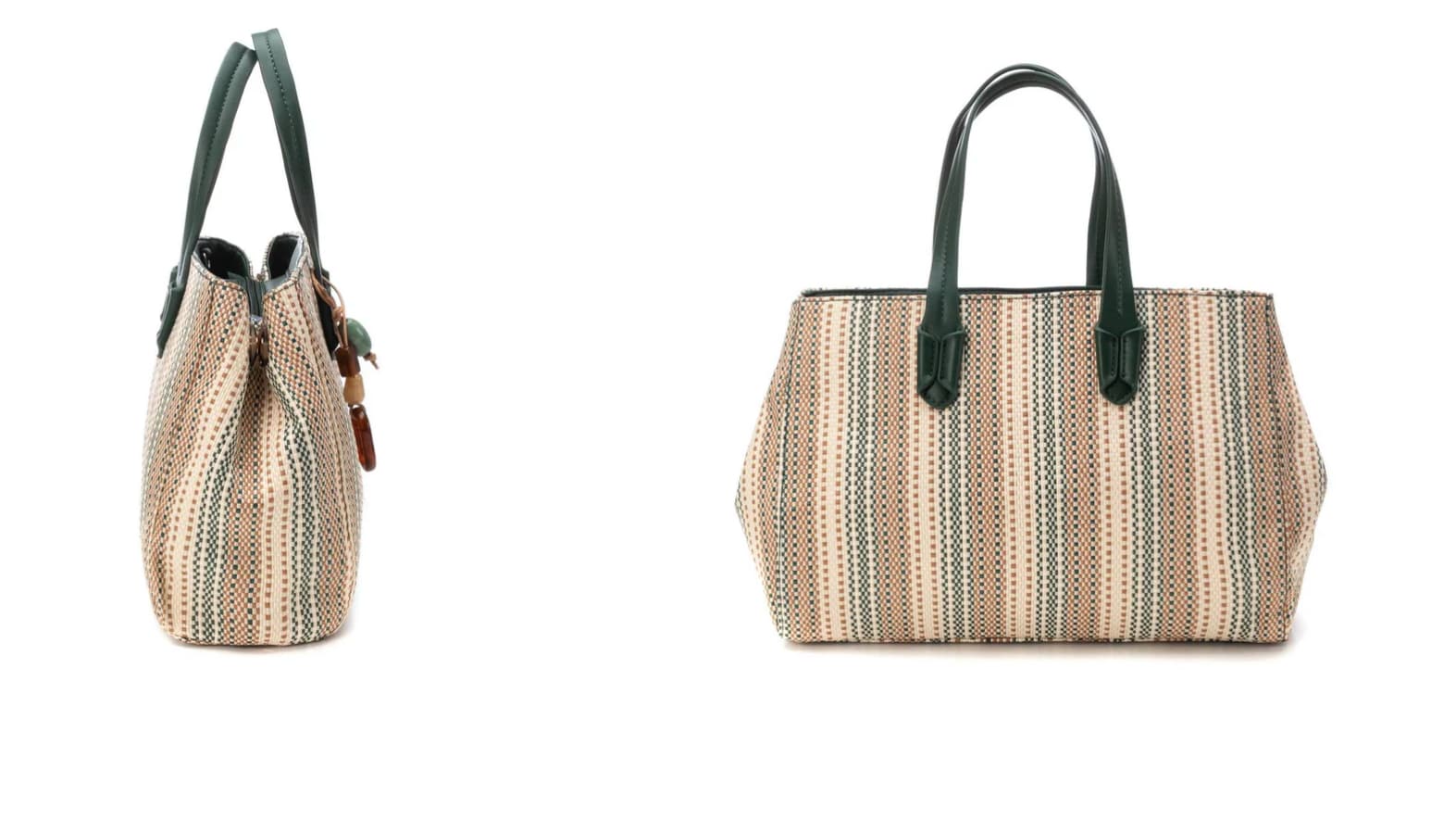 Bolso de mano verde Xti