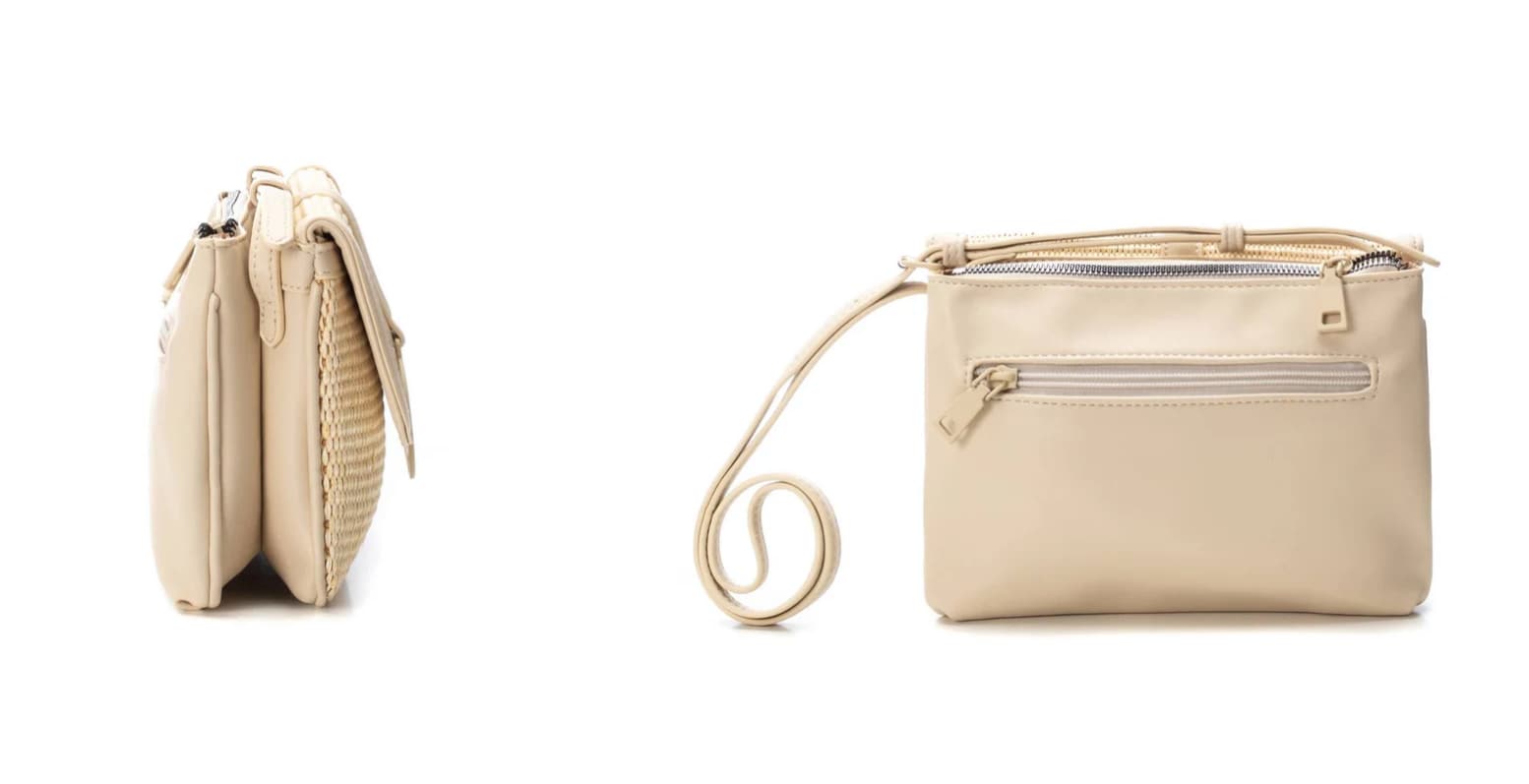 Bolso bandolero Xti color blanco hielo