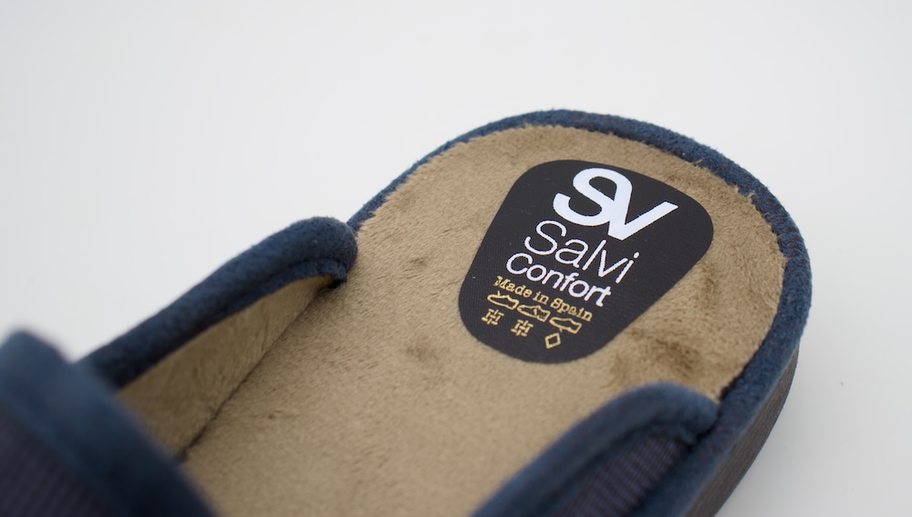 Pantuflas de Invierno Salvi Confort Hombre - Azul Marino