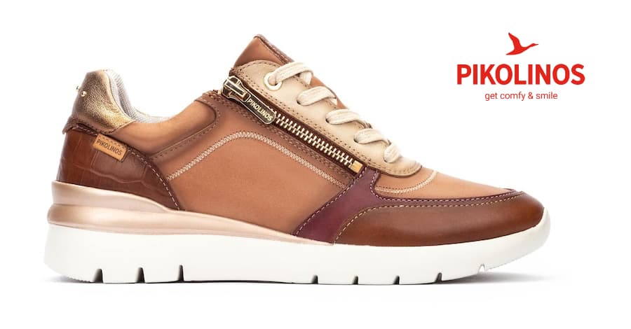 Zapato Pikolinos modelo Cantabria color terracota