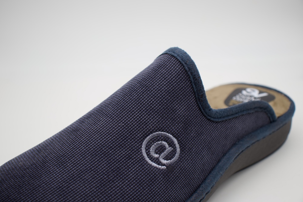 Pantuflas de Invierno Salvi Confort Hombre - Azul Marino