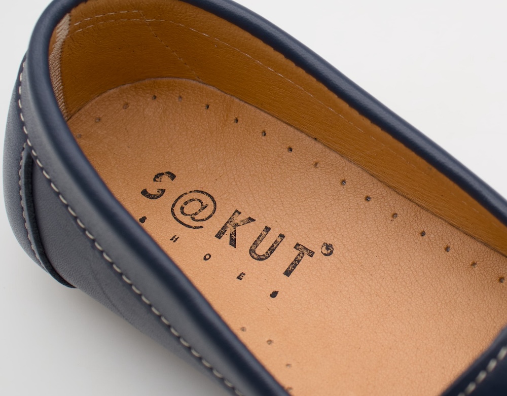 Zapato Mocasín S@kut Azul Marino – Estilo Loafer Casual con Suela Ergonómica
