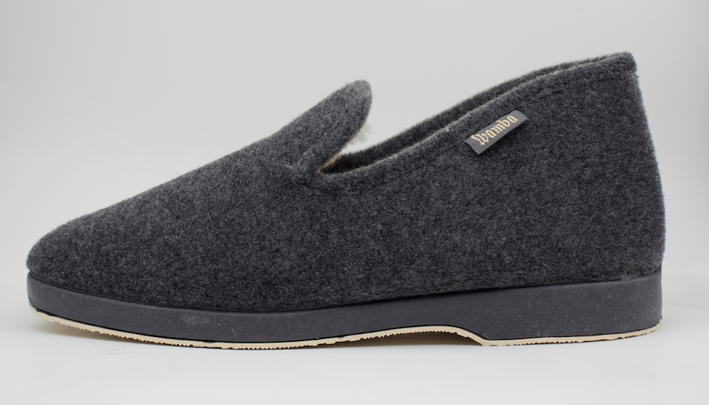 Zapatillas Casa Hombre Wamba Antracita | Suela antideslizante