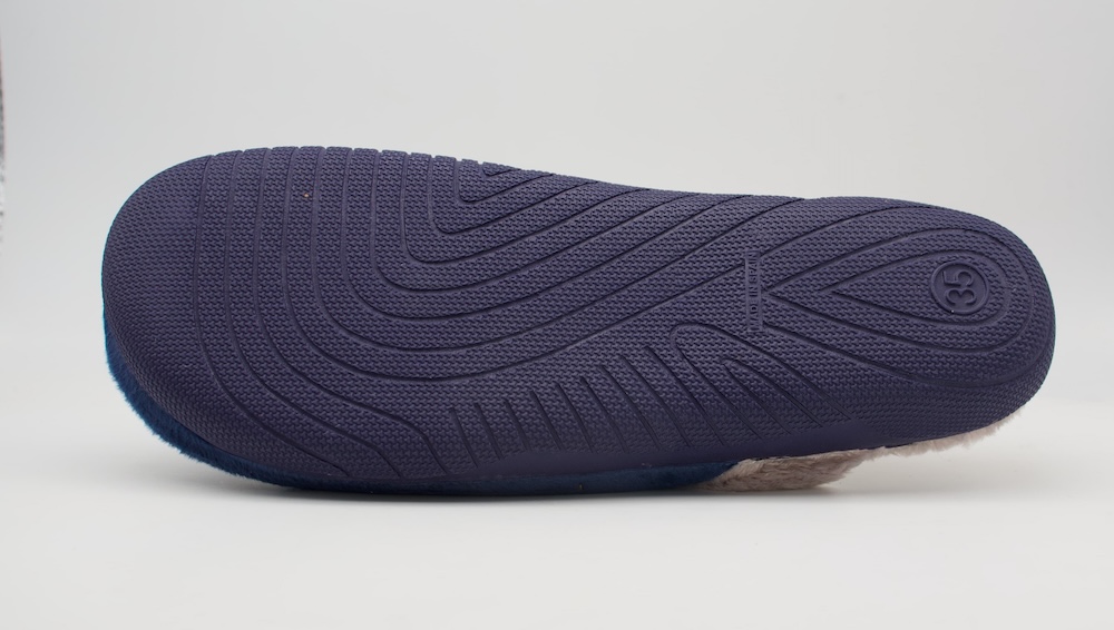 Zapatillas destalonadas de casa azul marino